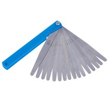 두께 측정기 블레이드 갭 미터법 필러 필러 게이지 측정 도구 필러 게이지 밸브 심 사용, a8-100mmx17