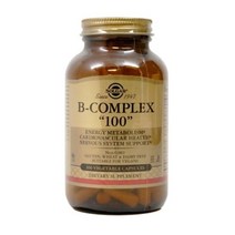 비타민B Bcomplex 컴플렉스 solgar 솔가 100정, 100캡슐