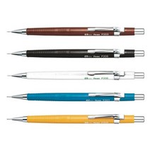 펜텔 제도샤프 0.3/0.5/0.7/0.9mm P203 P205 P207 P20, 0.5mm 화이트, 본상품선택