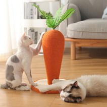 고양이 당근 수직스크래쳐, 대형, 대형