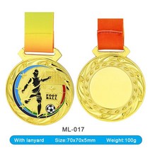 트로피 학교 스포츠 축구 대회 메달 게임 상금 금은 동메달 트로피 기념 메달 기념품 선물, 협력사, 금