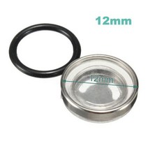 마스터 브레이크 실린더 저수지 사이트 유리 오토바이 더트 바이크 가스켓 14mm 12mm 10mm 18mm, 1 Piece 12mm, 1 Piece 12mm
