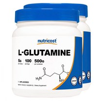 뉴트리코스트 엘 글루타민 500G 분말 무향