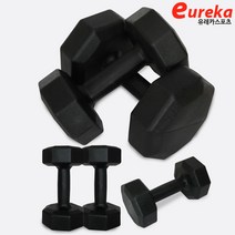 [유레카스포츠] 팔각아령3 4 5 6 7 8 10 12 15kgx1무료배송국내제조, 블랙, 3kgx1