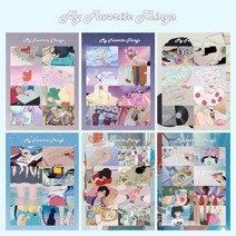 키치 좋아하는것들 판스 (6종)