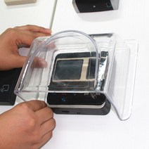 대문번호키 도어락 유리문 자동문 양문형 RFID 도어 액세스 제어 키패드 컨트롤러에 플라스틱 안티 레인 커버 방수 쉘 케이스 쉼터