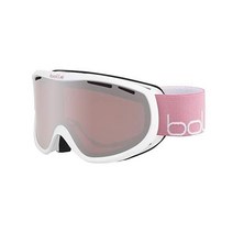 bollé 볼레 시에라 샤이니 블랙골드/선샤인 중소 스키 고글, Vermillon Gun Cat 2, White Pink Shiny / Vermillon G