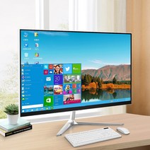 게이밍 모니터 32인치 27인치 24인치 HDMI 144hz PC, 24인치 보더리스 커브드 화이트 75HZ