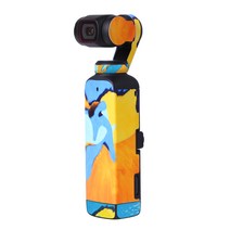 오토케 오즈모 포켓 악세사리 DJI OSMO POCKET ACCESSORY 액세서리 홀더 거치대 보호필름 삼각대 확장로드 케이블 나사 광각 어안 렌즈 가슴 체스트 무선모듈 충전, 옵션3-2-3) AC-G61 스티커 페인팅