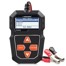 Pro KONNWEI KW208 자동차 배터리 테스터 크랭킹 충전 회로 분석기 12 V 도구 100-2000CCA, [01] KW208