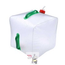 물통 생수통(20L) PVC 꼭지 접이식 캠핑용, PVC 접이식 물통(20L)