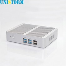 인텔 휴대용 미니PC 포켓컴퓨터 게이밍 소형 코어 미니 베어본 박스, 램 4g ssd 32g, CPU i3 6100u