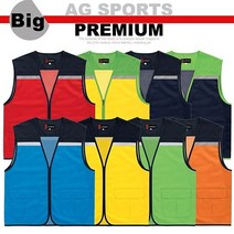 조끼 W02B741 브이넥 빅사이즈 랜더스 LD23 행사용 작업복 등산 남녀공용