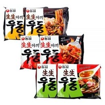 농심 실속세트상품 겨울엔 우동 3종 6입 농심 생생우동 야끼우동, 단품, 단품