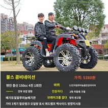 ATV 4륜오토바이 150cc 200cc 250cc 12종류 오프로드 산악 농사 다목적 휴양지, 빅 불 4