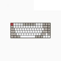 키크론 K2 Retro 레트로 무선 기계식 키보드 애플 맥 아이패드 블루투스키크론 V2 (K2 K1) RETRO 적축, 청축