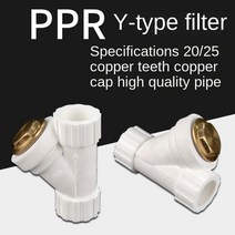 PVC부속 파이프 마개 배관 PPry 필터 12in 20 34in 25ppr 수도관 피팅 가정용 구리 캡 구리 치아 두꺼운 피팅, ppr 25 및