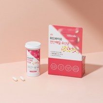 위드바이오 편안해질 질건강 유산균 장용성 프로바이오틱스 30캡슐, 1개