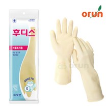 후디스 고무장갑 S (소-식품용), 후디스(S/아이보리), 1개