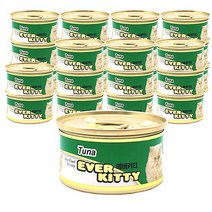 에버키티 고양이캔 참치 80g, 24개입