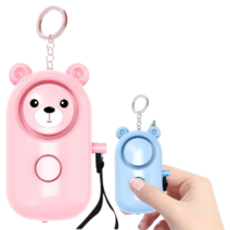 여성 호신용 경보기 무기 휴대용 호신용품, blue(블루), 2개