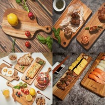 천연 캠핑 치즈 플래터 플레이팅 코스트코 극한직업 이상민 식당 원목 나무 도마 보드, 서빙, A type-1