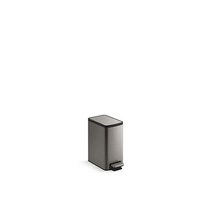 미국발송 Kohler 욕실 스텝 쓰레기통 뚜껑 포함 5.7L(1.6갤런) 6리터 스테인리스 스틸, 8 Gallon Loft, Stainless Steel