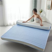 쇼파용전기매트 전기방석 풋워머 고양이 전기방석 uvr 천연 라텍스 매트리스 고밀도 폼, 150x190cm, 두께 8cm, 하늘색