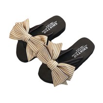 여성용 여름 리본 쪼리 슬리퍼 CZ-008