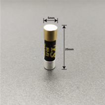 매니아 금도금 실버 나노 오디오 퓨즈 앰프 CD 디코더, 04 5A 5x20mm
