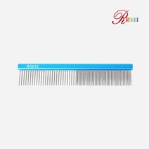 리케이 칼라 콤 19.5cm 애견 일자빗 정전기방지