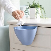 야외 주방 색상랜덤 거치형 원터치 화장실 냄새안나는 화장대 TN 미니 탁상용 인테리어 원형 쓰레기통 야외