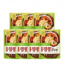 풀무원 반듯한식 짬뽕 몽글순두부찌개 500g x 7봉, 7개