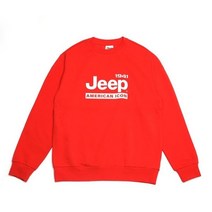 지프 JEEP NC10 아메리칸아이콘 맨투맨 JM6TSU852 RD