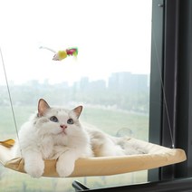 창문 부착 고양이 해먹 냥냥해먹 강력흡착 캣해먹 윈도우해먹