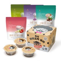 [네이쳐티]버블티 만들기 세트(라떼음료파우더280g(4종)+타피오카 컵펄 60gx12개입)_그린티파우더280g/타로파우더280g/민트초코파우더280g/화이트초코딸기파우더280g, 제주그린티280g + 타피오카컵펄 12개입