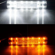 사고방지 2.5톤 LED차폭등 화물차 스몰라이트 언더등 탑차, 화이트, 상세페이지참조