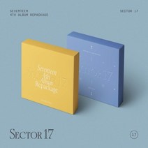 세븐틴 정한 조슈아 4집 리패키지 Seventeen SECTOR 17 섹터 포토북, NEW BEGINNING(옐로), 지관통포스터
