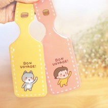 캐리어네임택 골프백네임택 가방네임택 골프백이름표 2종