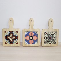 홈스토리 미송나무 냄비받침대 에코, 1개, 랜덤