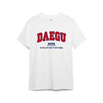 대구 기념 티셔츠 DAEGU 반팔 굿즈 기념 스트릿패션 여행코디 소품
