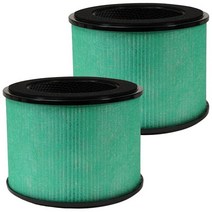 호환 BS-08 3-In-1 True HEPA 교체 필터 H13 등급 PARTU 공기 청정기, [02] green