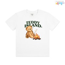 뉴욕꼬맹이 테디아일랜드 반팔(NY) 티셔츠 T041 - 아동 주니어 반팔티