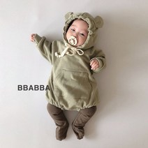 빠빠 달달곰슈트(3단쮸리)-모델
