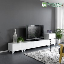 우아미가구 모노 비앙코 1500 거실장 1단 WH5084, 색상:화이트