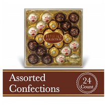 Ferrero Rocher Hazelnut 페레로로쉐 3가지맛 24개입 Fine Hazelnut Milk Chocolates Assorted Coconut, 1개