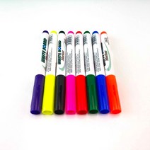 부동 지울 수 있는 수성 매직 화이트 보드 마커 펜 타일 수리 벽 그라우트 교육 어린이 diy 드로잉 조기 교육, 8가지 색상