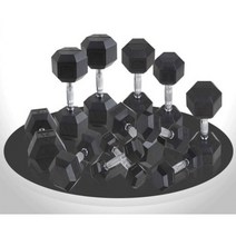 베스코 육각 덤벨 아령 PEV 1kg - 20kg 홈트 홈짐 가정용 클럽용 헬스장, 2kg, 1개