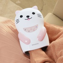 [메디니스] 냥이 공기압 온열 손가락 손목 손등 손바닥 안마기 손마사지기 MDM-008, 단품
