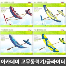 아카데미 고무동력기 글라이더 모음 초급용 중급용, 03_T-1 글라이더 초급용